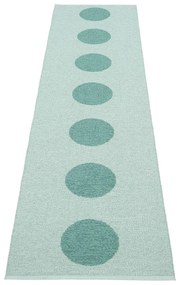 Turkusowy chodnik odpowiedni na zewnątrz 70x280 cm Vera Pop Jade – Pappelina
