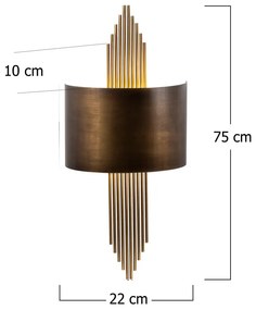 Kinkiet w kolorze złota – Opviq lights