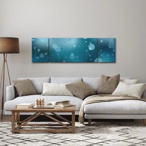 Obraz kropelek (170x50 cm)