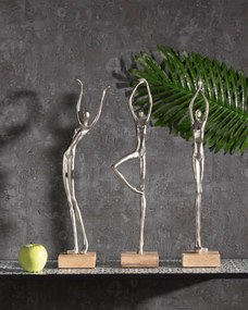 Dekoracja Silver Woman III wys. 52cm