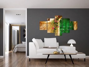 Obraz starych drzwi (125x70 cm)