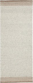 Beżowy wełniany chodnik dwustronny/tkany ręcznie 80x200 cm Nifelia – Kave Home