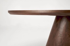 Stół z owalnym blatem Vagner Halmar orzech