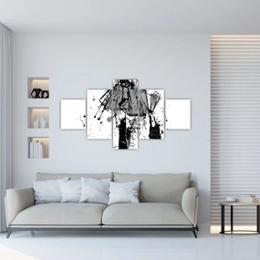 Obraz - Pokaz mody (125x70 cm)