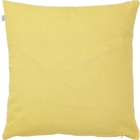 Dekoracyjna poszewka na poduszkę KARKIN YELLOW 45x45 cm, żółta