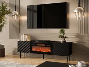 Szafka RTV z kominkiem Gretzo 180 2D