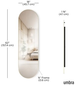 Lustro ścienne/stojące 46x157 cm Hubba – Umbra