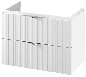 Cersanit S1015-004 - Wisząca szafka łazienkowa pod umywalkę TIRSO 80x45 cm biała