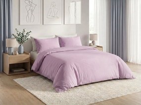 PrzytulneMieszkanie.pl PrzytulneMieszkanie.pl Bawełniana pościel CALMORA jasnofioletowa Rozmiar pościeli: 2 szt 70 x 90 cm | 160 x 220 cm