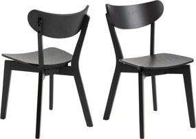 Czarne krzesło Roxby – Actona