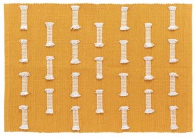 Dywan odpowiedni do prania w kolorze ochry 50x80 cm Juline – douceur d'intérieur