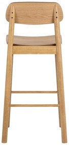 Hoker w naturalnym kolorze (wysokość siedziska 74 cm) Barlow – Actona