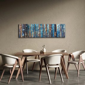 Obraz - Zimowy las (170x50 cm)