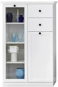 Biała minimalistyczna witryna G9-G65