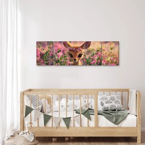Obraz - Urocza sarna (170x50 cm)