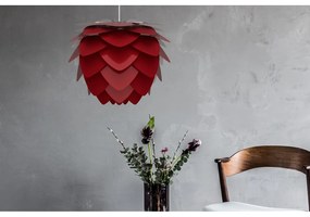 Bordowy abażur ø 59 cm Aluvia – UMAGE