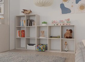 Regał 6 okienek Malax 2X3 KASZMIR