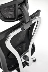 Fotel biurowy VIXEN czarny ergonomiczny  HALMAR