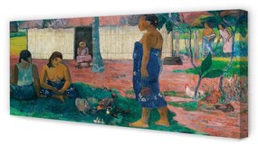 Obraz na płótnie No te aha oe riri (Dlaczego jesteś zły?) - Paul Gauguin