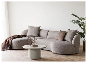 Kremowy okrągły stolik ø 80 cm Nagano – House Nordic