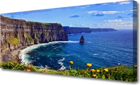 Obraz na płótnie Błękitna Zatoka wśród Skał