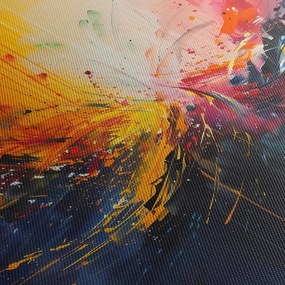 Obraz - Abstrakcja kolorów (70x50 cm)