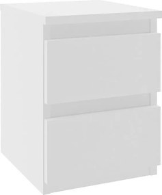 Biała minimalistyczna szafka nocna P6-K27