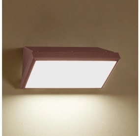 Brilagi - zewnętrzny kinkiet LED TRIANGLE/20W/230V brązowy IP65