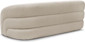 Beżowa sofa z materiału bouclé 193 cm Elina – Bobochic Paris