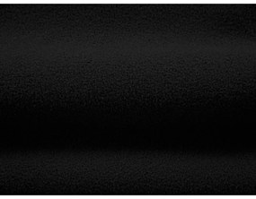 Czarny fotel z materiału bouclé Chuck – Micadoni Home