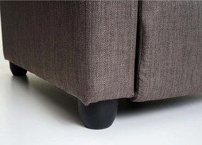 Fotel relaksacyjny MCW-F76,  szaro-brązowy