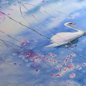 Obraz - Magiczne jezioro (170x50 cm)