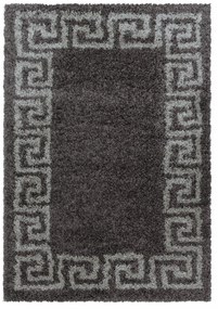 Dywan shaggy klasyczny Hera brązowy 120 cm x 170 cm