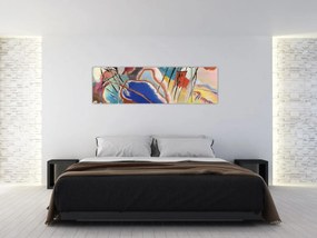 Obraz -  Vasily Kandinsky, Improvisation No. 30 (Cannons), reprodukcje (170x50 cm)