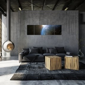 Obraz Ziemi z kosmosu (170x50 cm)