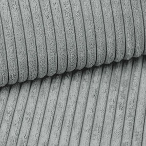 Szaroniebieskie tapicerowane łóżko dwuosobowe ze schowkiem ze stelażem 200x200 cm Voliera – Maison de Rêve