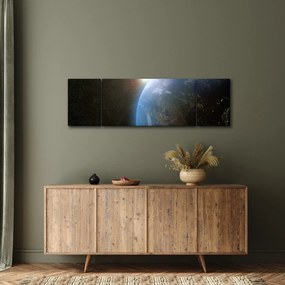 Obraz Ziemi z kosmosu (170x50 cm)