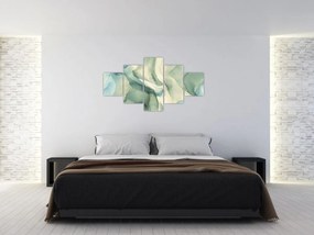 Obraz - Atramentowa abstracja (125x70 cm)