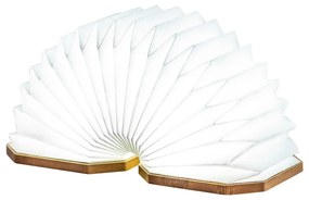 Brązowa lampa stołowa LED ze ściemniaczem (wysokość 3,5 cm) Accordion – Gingko