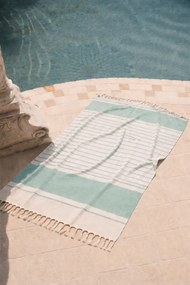 Ręcznik plażowy MILA 85x150 cm Zielony