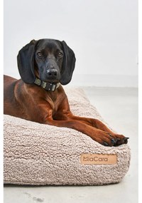 Beżowy materac dla psów z materiału bouclé 120x90 cm Senso Greige L – MiaCara