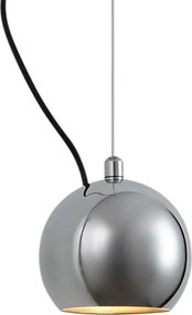 Designerska lampa wisząca chromowana do systemu szynowego 1-fazowego - Slimline Sara