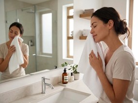 Ręcznik NORIELLE 50x90 cm biały, 100% bawełna