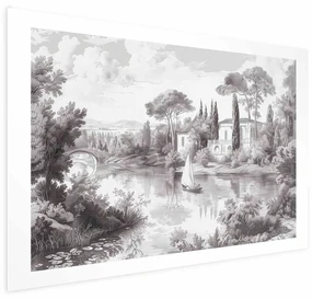 Plakat Pejzaż vintage 60x40 cm bez ramy bez marginesu ARTGEIST B
