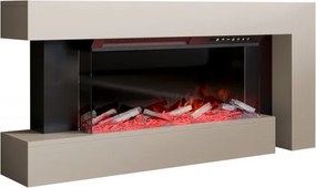 Nowoczesny kominek elektryczny do salonu Joxi