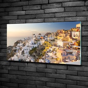 Foto obraz szklany Santorini Grecja