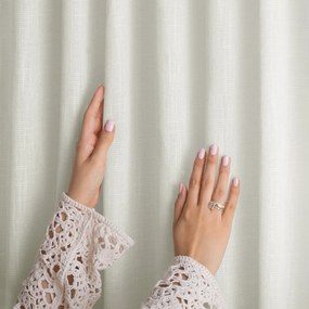 Kremowa zasłona 140x250 cm Valeta – Restilo