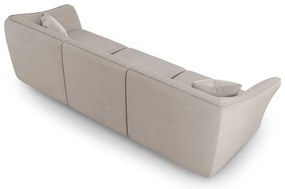 Beżowa sofa z materiału bouclé 292 cm Tokyo – Cosmopolitan Design