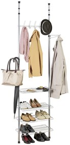 Teleskopowy organizer na ubrania APOLLON, stojak do przedpokoju, WENKO