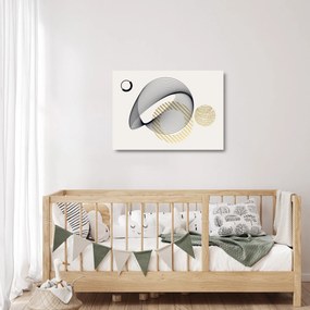 Obraz na szkle - Kształty geometryczne N⁰3 (70x50 cm)